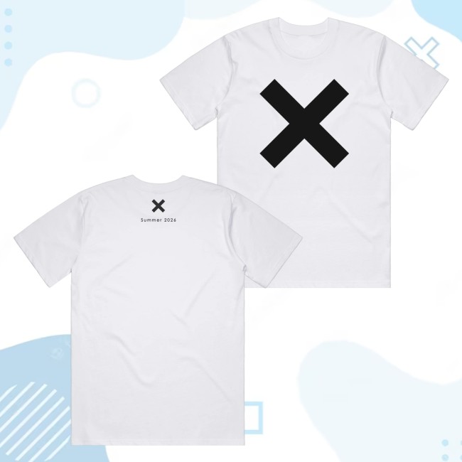 The Xx Merch Store The Xx Summer 2026 Tee 5 The Xx Merch Store The Xx Summer 2026 Tee