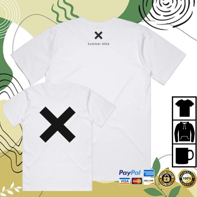 The Xx Store Merch The Xx Summer 2026 Tee 4 The Xx Store Merch The Xx Summer 2026 Tee