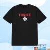 Thrice Merch Store Ambulance Old School Black Tee