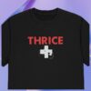 Thrice Merch Store Ambulance Old School Black Tee