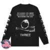 Thrice Merch Store Blackout Long Sleeve