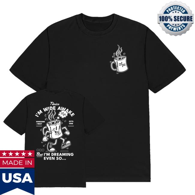 Thrice Merch Store I'm Wide Awake Tee