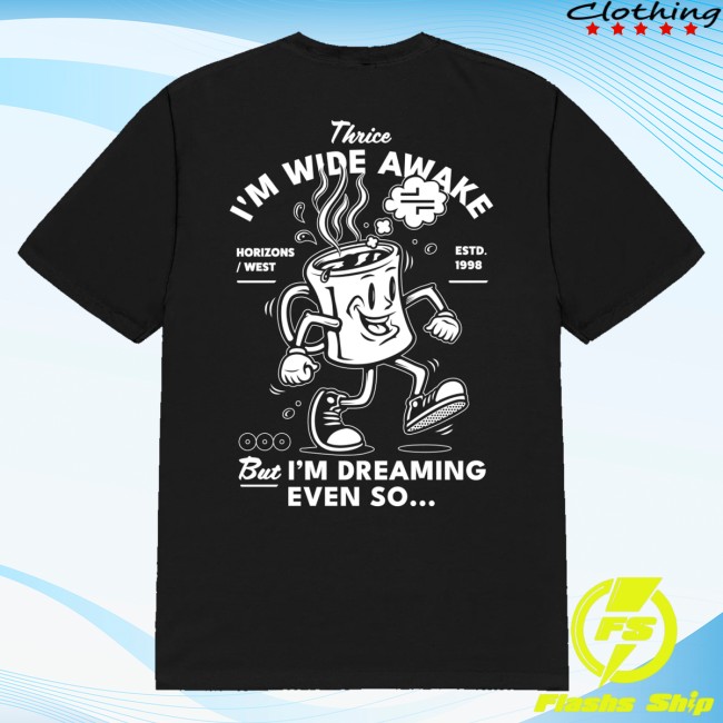 Thrice Merch Store I'm Wide Awake Tee