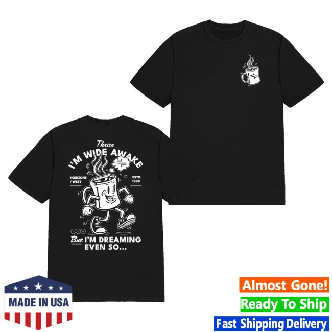Thrice Merch Store I'm Wide Awake Tee