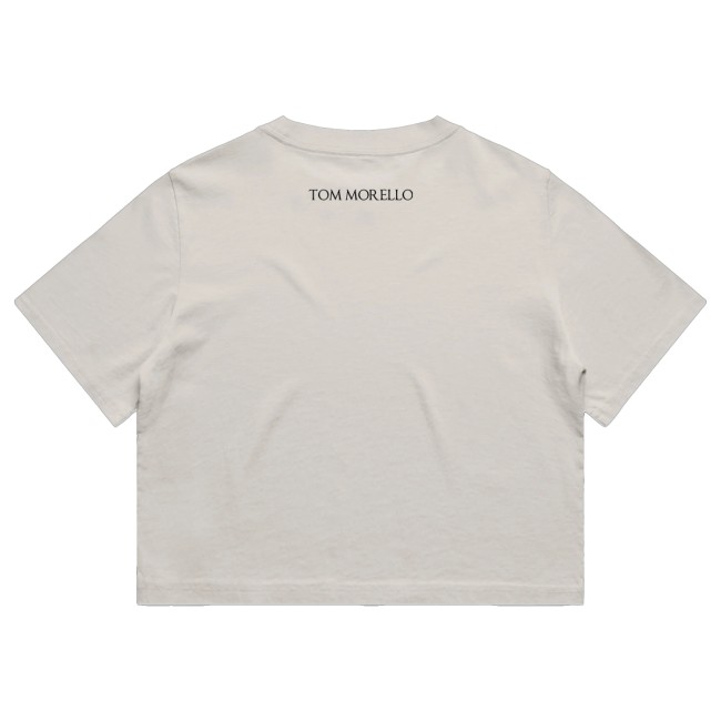 Tom Morello Merch Store Egetw Album Woman's Crop Tee 4 Tom Morello Merch Store Egetw Album Woman's Crop Tee