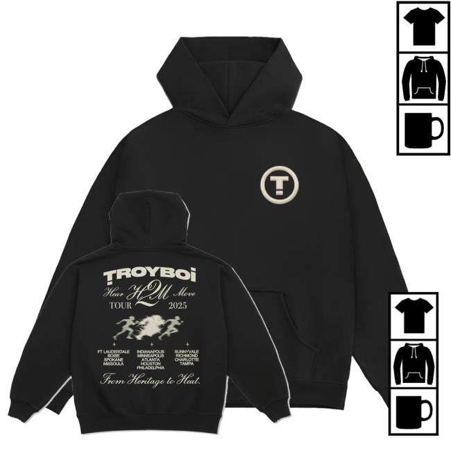 Troy Boi Store Merch Troyboi H2m Hoodie
