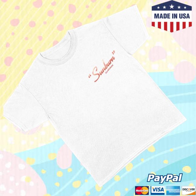 Tucker Wetmore Merch Store Shop Sunburn Tee