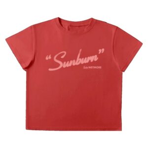 Tucker Wetmore Merch Store Sunburn Cropped Tee