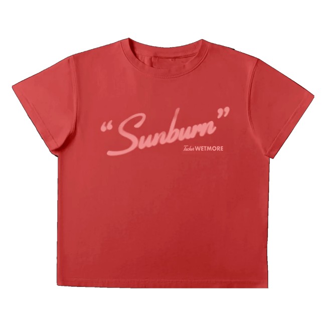 Tucker Wetmore Merch Store Sunburn Cropped Tee