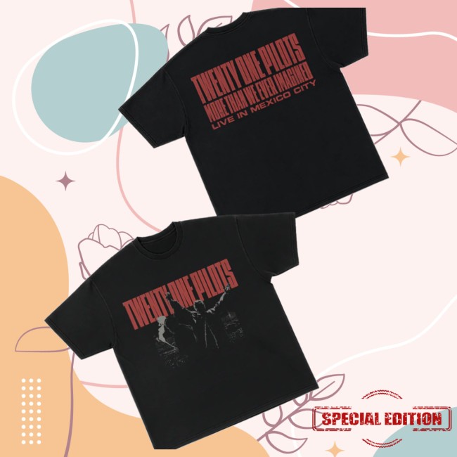 Twenty One Pilots Merch Store Imagined Photo Shirt 3 Twenty One Pilots Merch Store Imagined Photo Shirt