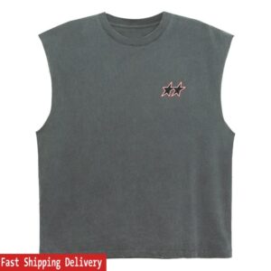 Twojeys Merch Store Twojeys Sleeveless Varsity Tee Ash