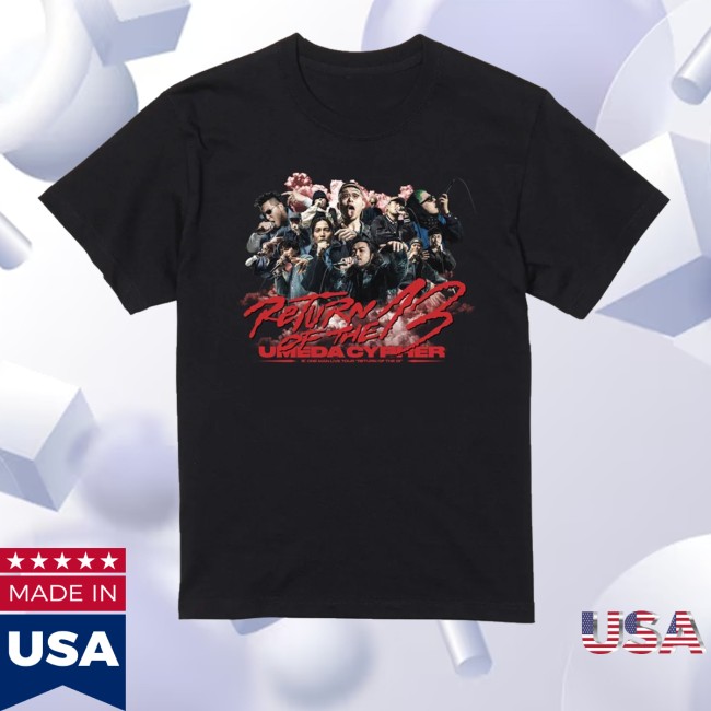 Umeda Cypher Merch Store Rot13 Tour Shirt Black 4 Umeda Cypher Merch Store Rot13 Tour Shirt Black