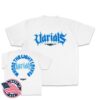 Varials Worldwide Merch Shop Store Stacked Tee White