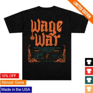 Wage War Merch Store 2026 Rope Shirt