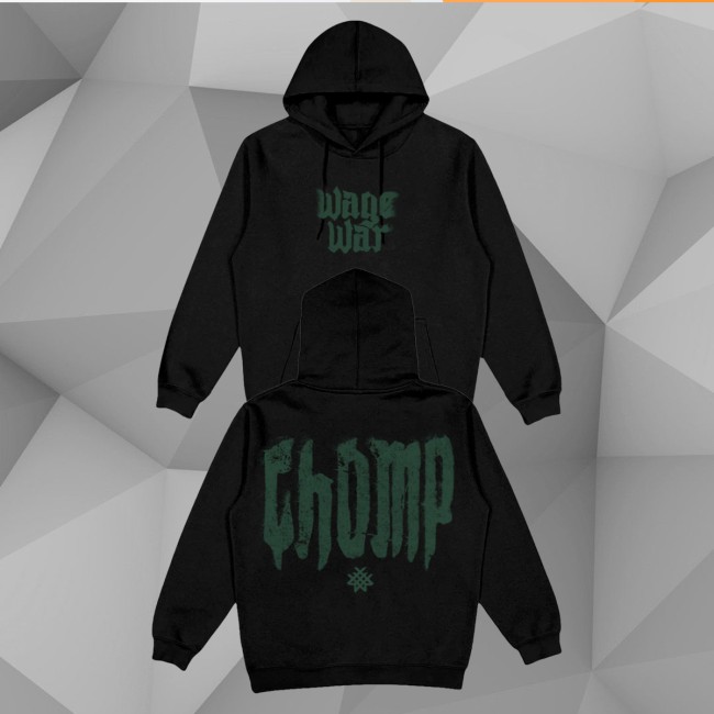 Wage War Merch Store Chomp Hoodie Black 5 Wage War Merch Store Chomp Hoodie Black