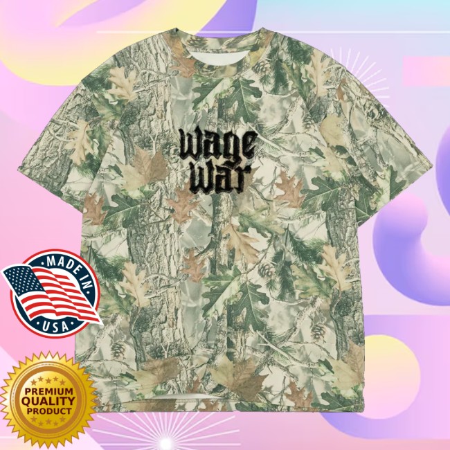 Wage War Store Merch Overpower Tee Camo 3 Wage War Store Merch Overpower Tee Camo