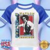 Waylon Shop Merch Women's Diamonds Raglan Baby Tee True Royal