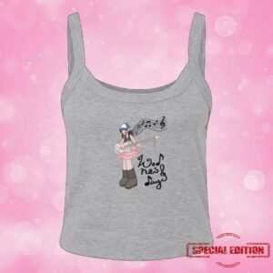 Wednesday Merch Store Guitar Girl Tank Top