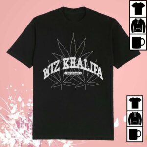 Wizkhalifa Merch Shop Ithree Leaf Athletic Tee