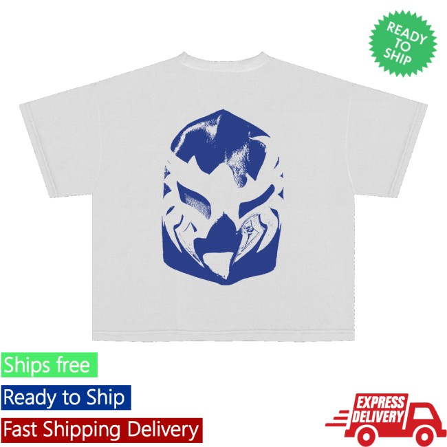 Yeezy Merch Store Ts-07 07.04 Blue Mask