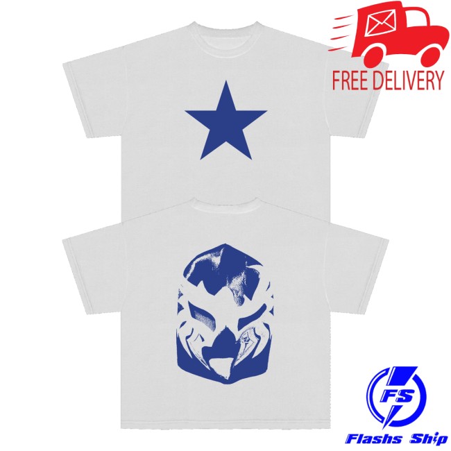 Yeezy Merch Store Ts-07 07.04 Blue Mask