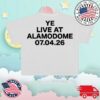 Yeezy Merch Store Ts-07 San An White