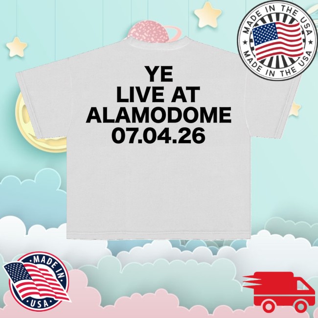 Yeezy Merch Store Ts-07 San An White