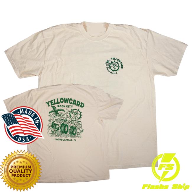 Yellow Card Band Merch Shop Florida Man T-Shirt 5 Yellow Card Band Merch Shop Florida Man T-Shirt