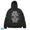 Yungblud Store Merch Bludfest Line Up Hoodie