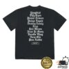 Yungblud Store Merch Bludfest Line Up Shirt