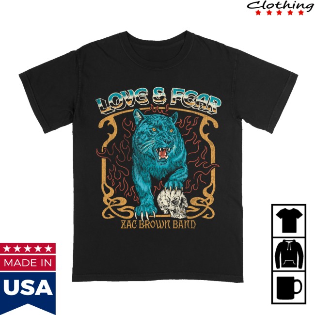 Zac Brown Band Merch Store Classic Rock Tour Black Shirt 4 Zac Brown Band Merch Store Classic Rock Tour Black Shirt