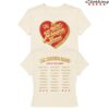 Zac Brown Band Merch Store Heart Women's Cream Tour Tee