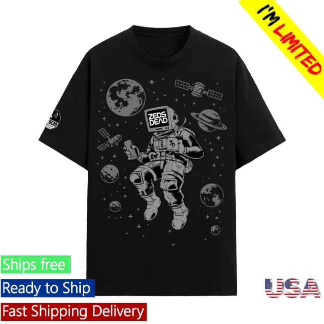 Zeds Dead Merch Store Shop Space Brew Tee Black 3 Dead Merch Store Shop Space Brew Tee Black