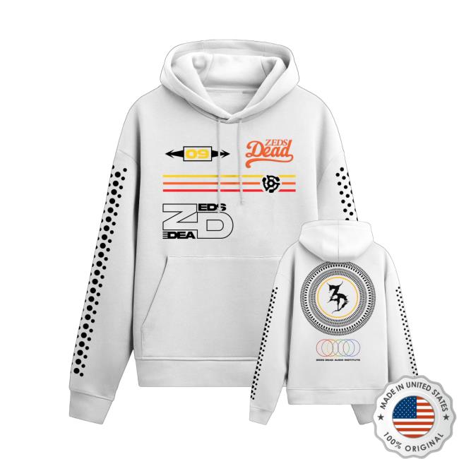 Zeds Dead Merch Store Shop Zeds Dead Hi Fi Hoodie White 5 Dead Merch Store Shop Zeds Dead Hi Fi Hoodie White