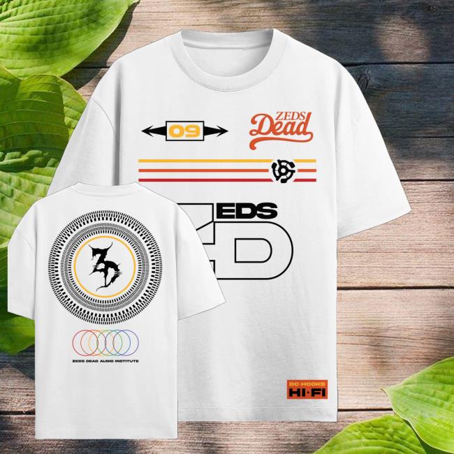 Zeds Dead Merch Store Shop Zeds Dead Hi Fi Tee White 5 Dead Merch Store Shop Zeds Dead Hi Fi Tee White