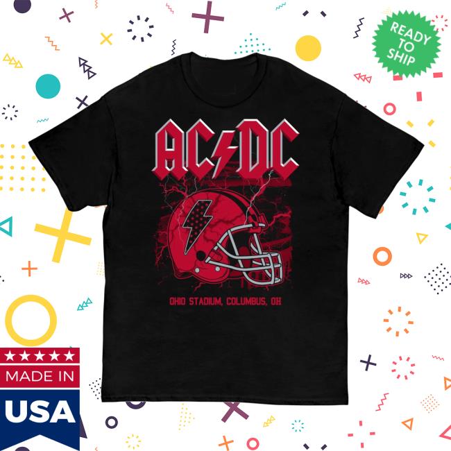Ac Dc Merch Shop Columbus Pwr Up Tour T-Shirt 4 Ac Dc Merch Shop Columbus Pwr Up Tour T-Shirt