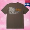 Aphex Twin Merch Store Drukqs Handwritten Tracklist T-Shirt