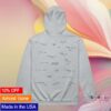 Gracie Abrams Merch Store Shop Daughter From Hell Tracklist Zip-Up Hoodie