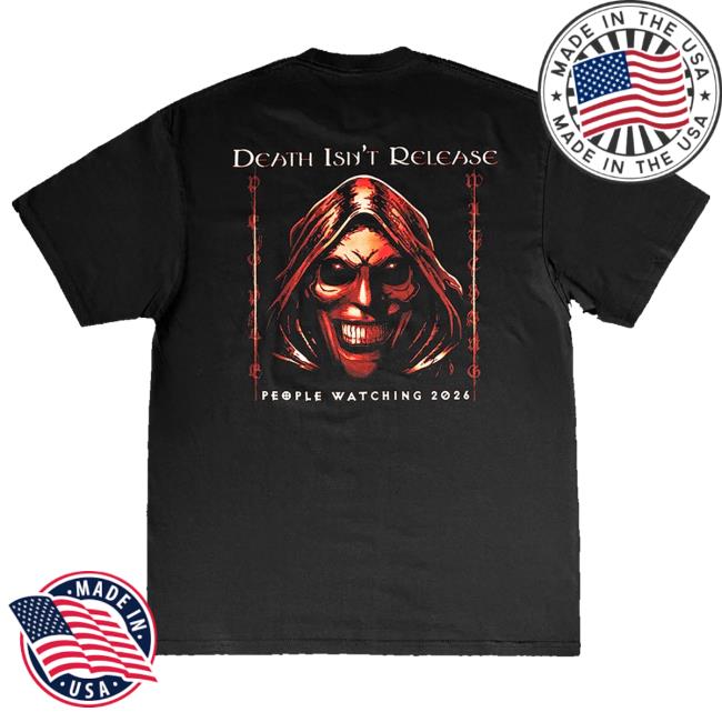 156Silence Store Merch Death Isn't Release T-Shirt 4 156Silence Store Merch Death Isn't Release T-Shirt