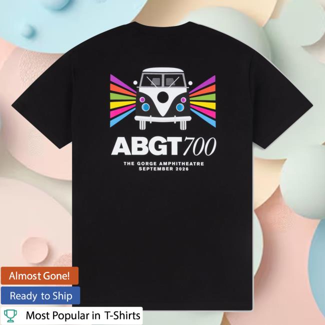 Anjunabeats Store Merch Shop Abgt700 Logo Tee Black