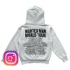 Benson Boone Merch Shop Store Wanted Man Ash Grey Hoodie 1 Benson Boone Merch Shop Store Wanted Man Ash Grey Hoodie