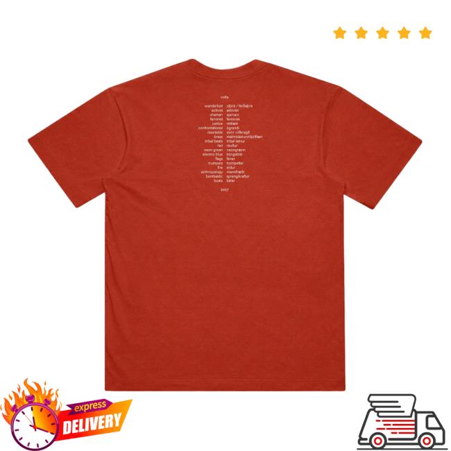 Bjork Merch Shop Volta Album Cover T-Shirt 4 Bjork Merch Shop Volta Album Cover T-Shirt