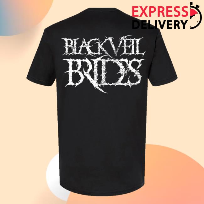 Black Veil Brides Merch Store Brideface Tee 5 Black Veil Brides Merch Store Brideface Tee