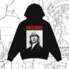 David Bowie Merch Shop Black And White Portrait Hoodie