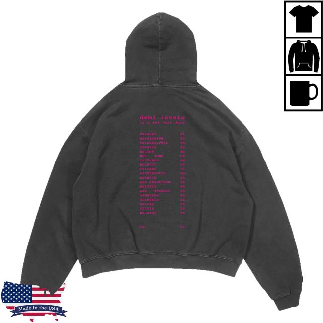 Demi Lovato Merch Store Shop Its Not That Deep Tour Hoodie 4 Demi Lovato Merch Store Shop Its Not That Deep Tour Hoodie