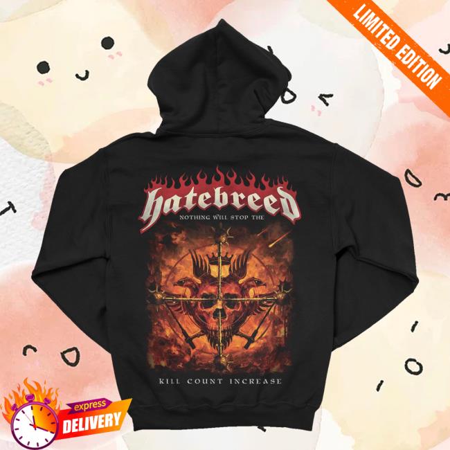 Frontiers Records Merch Shop Store Hatebreed Kill Count Increase Pullover Hoodie 4 Frontiers Records Merch Shop Store Hatebreed Kill Count Increase Pullover Hoodie