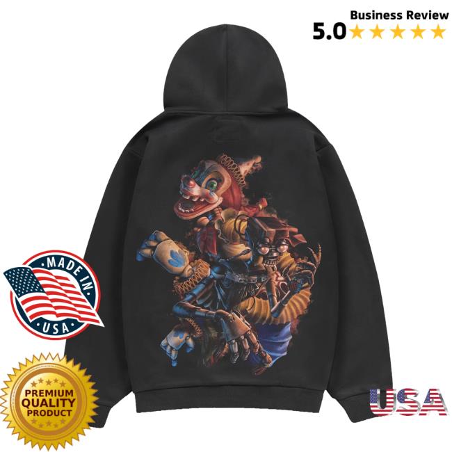 Hex Merch Store Hex X Fnaf Secret Of The Mimic 2 Hoodie Black 5 Hex Merch Store Hex X Fnaf Secret Of The Mimic 2 Hoodie Black