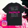 Ive Mt Merch Shop Store Black Icon Heart Tour Tee