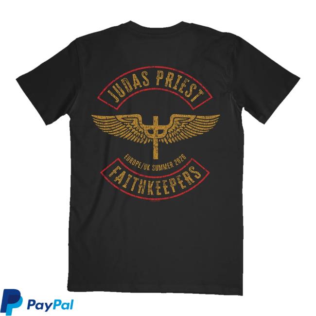 Judas Priest Merch Store Faithkeepers Tour Tee 4 Judas Priest Merch Shop Store Faithkeepers Tour Tee