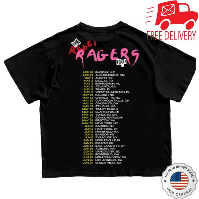 Kid Cudi Merch Store Shop Rebel Ragers Tour Tee I 4 Kid Cudi Merch Store Shop Rebel Ragers Tour Tee I